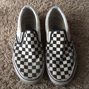 Checkered vans